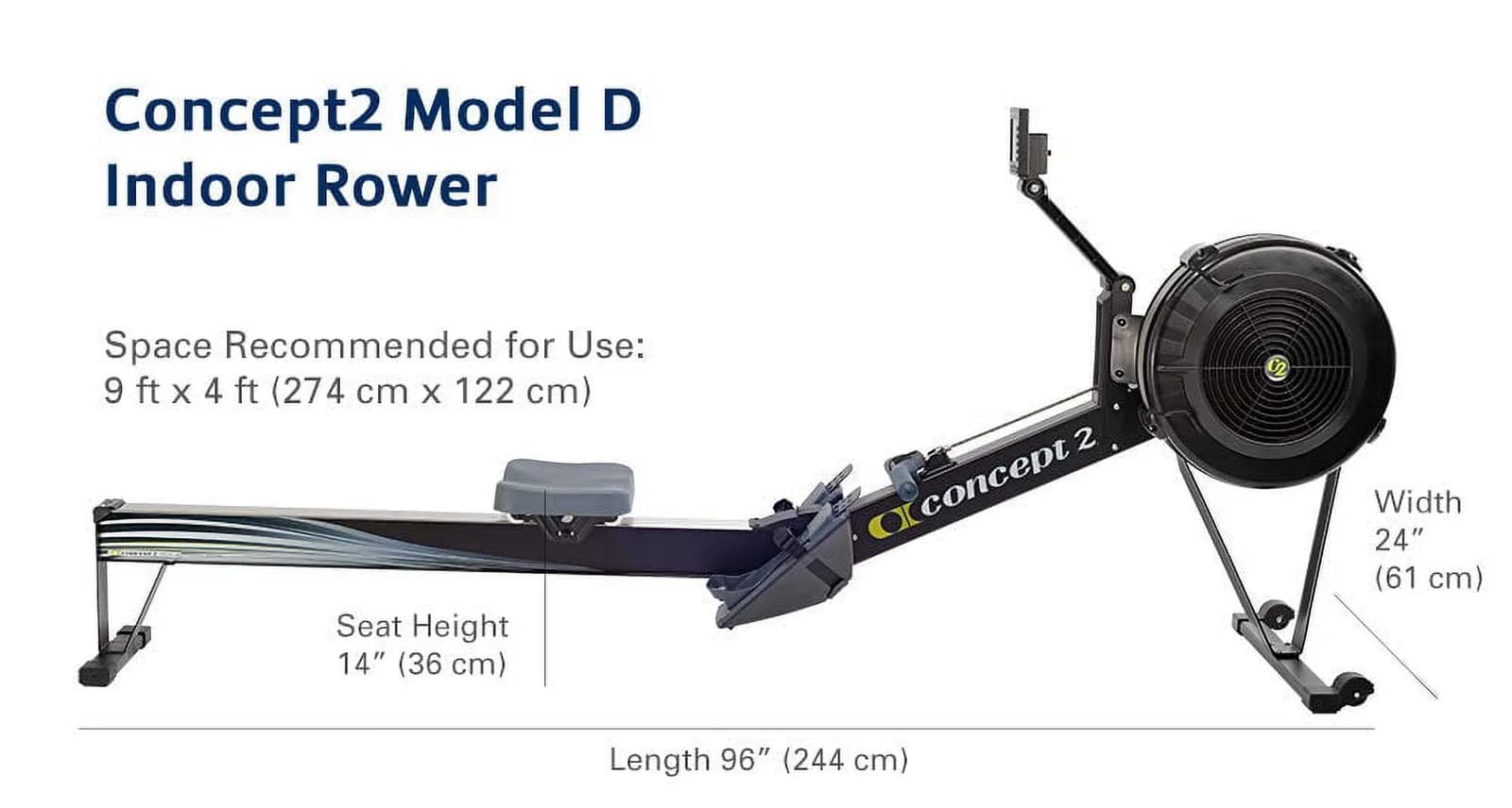 מכונת חתירה Concept2 Model D - תמונה 3