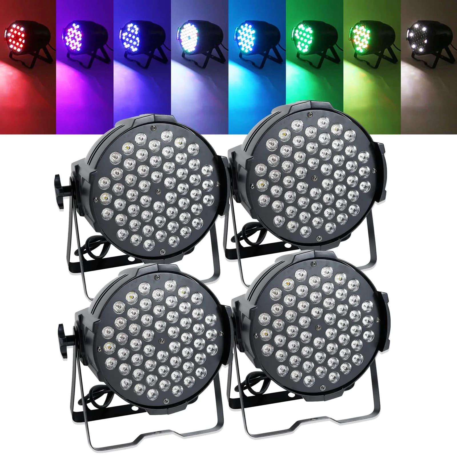 פנס PAR LED RGBW 180W עם DMX