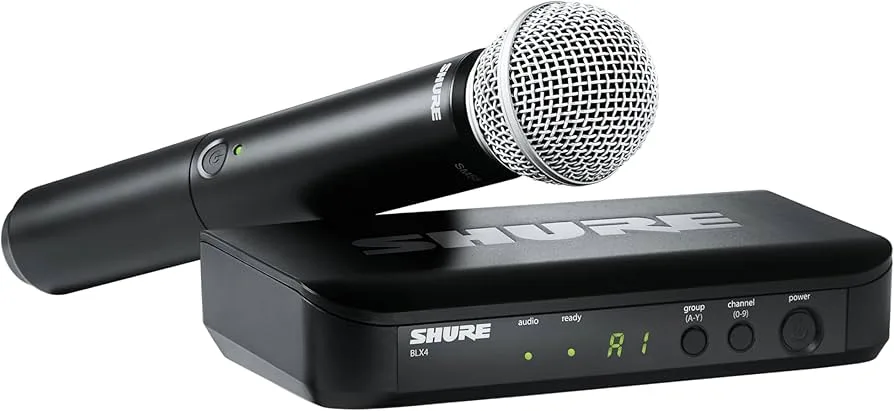 מערכת מיקרופון אלחוטית כפולה Shure BLX288/PG58