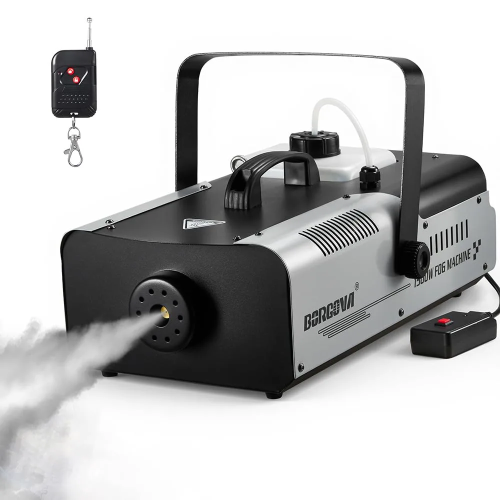 מכונת ערפל 1500W עם שלט אלחוטי