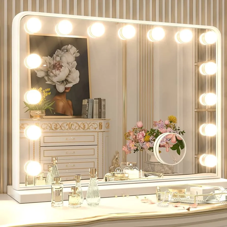 תאורת איפור הוליווד 10 נורות LED - תמונה 3